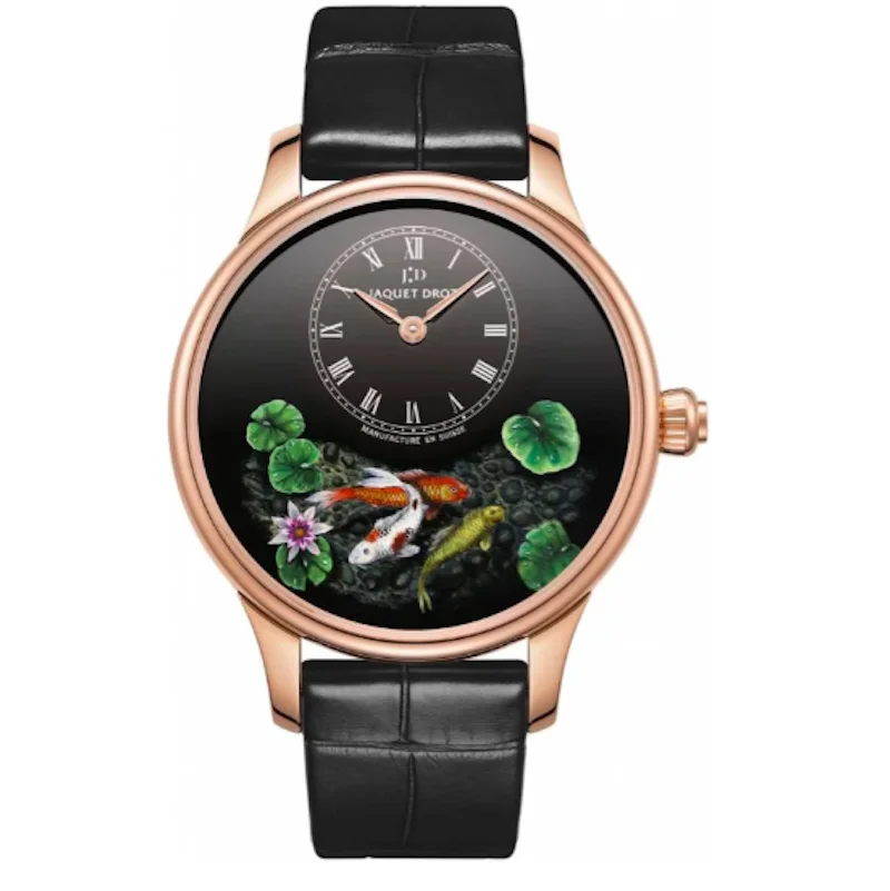 Jaquet-Droz Les Ateliers D' Art PETITE HEURE MINUTE CARPS LE 28 pcs